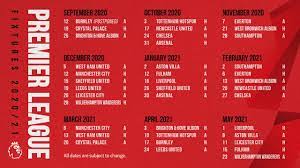 21 season premier league fixtures