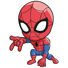 how to draw a chibi spider man really