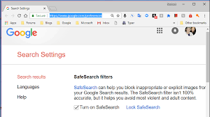 google search safesearch won t turn off