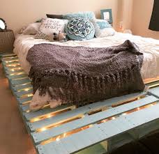 creative pallet bed frame design ideas