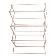 wooden clothes drying rack large lehman s