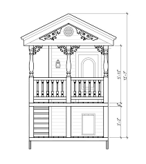 Two Story Playhouse And Doghouse Design