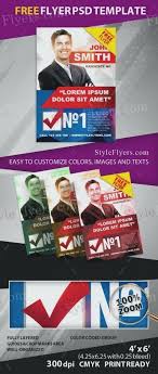 Voting Flyer Templates Free Campaign Flyer Template Word Athoise Com