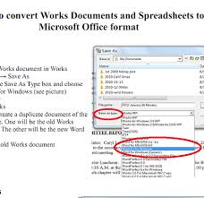 Converting Microsoft Works To Microsoft Office Notes Helpmerick