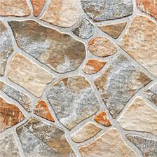 16x16 stone look ceramic floor tile