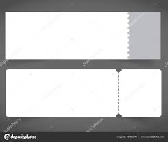 Blank Event Concert Ticket Mockup Template Concert Party