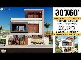 200 Gaj 30x60 House Plan East Facing