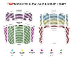 queen elizabeth theatre seating map