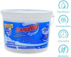 It can absorb extra water from air & purify the air. Amazon Com Damprid Fragrance Free Moisture Absorber 4 Lb Hi Capacity Bucket For Fresher Cleaner Air In Large Spaces Home Improvement