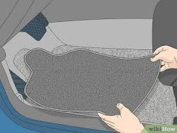 how to clean carpeting in vehicles