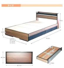 Bedroom Dimensions Bedroom Bed Design