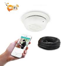 How come you knew i needed it his reaction should tell you if he's in on something shady. Wifi Smoke Alarm Camera I4spycamera