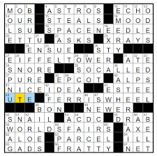 Rex Parker Does The Nyt Crossword