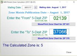 Postal Business Companion Postal Rate Calculators