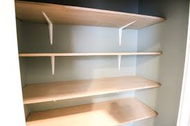 how to build linen closet shelves the