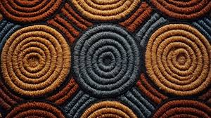 abstract pattern design textile fiber