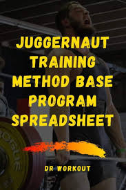 juggernaut training method base program
