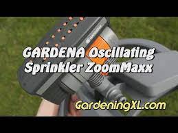 gardena oscillating sprinkler zoomma