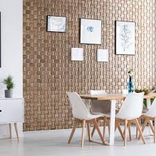 Wood Wallcovering Solid Wood Decorative