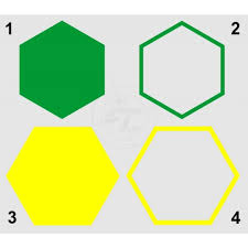 Ecke) ist ein polygon (vieleck), bestehend aus sechs ecken und sechs seiten. Sechseck Schaufensteraufkleber Und Fensterfolien Online Bestellen