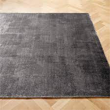 baleia charcoal grey area rug 8 x10
