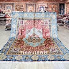 8x10ft large turkish silk area rug