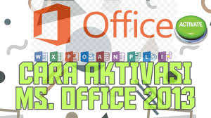 Microsoft office 2013 sudah berhasil teraktivasi. Cara Melakukan Aktivasi Microsoft Office 2013 Dengan Mudah Youtube