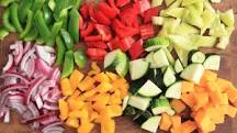 Can you cut up vegetables the night before?