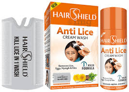 hairshield anti lice cream wash