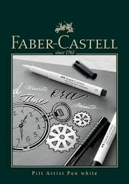 Pitt Artist Pen White Online Brochure By Faber Castell Ag