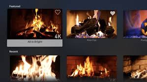 Winter Fireplace On The App