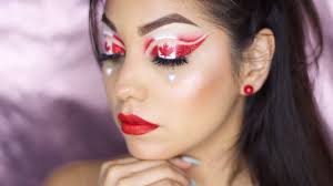 canada s 150 makeup tutorial you