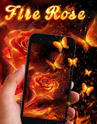 fiery rose live wallpaper apk for