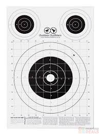 Outdoor Outfitters Cardboard Targets Large A3 10x Pack
