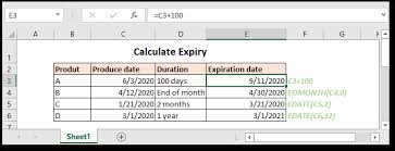 Look at the expiry date on the pack. Excel Formula Calculate Days Remaining In Year