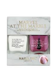 marvel at the marble nail polish duo