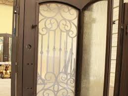 Iron Doors With Glass Screen Options