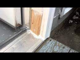 solution for rotten exterior door frame