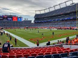 Empower Field At Mile High Stadium Section 117 Home Of