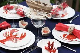 Nautical Tablescape Cape Cod Style