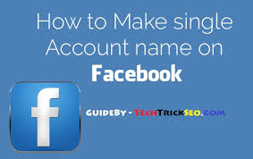 4.1 requirements before remove last name in facebook account. 100 Working How To Make Single Name On Facebook Account 2021