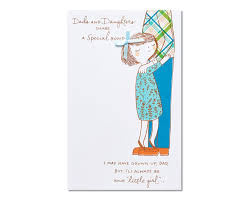 Your Little Girl Fathers Day Card From Daughter