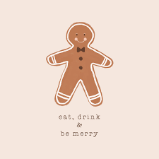 Wall Art Print Eat Drink Be Merry