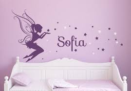 Baby Girl Room Decor Fairy Wall Decal W