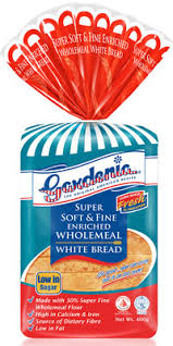 Super Soft Fine Wholemeal White Bread