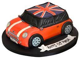 Mini Cooper Cake gambar png