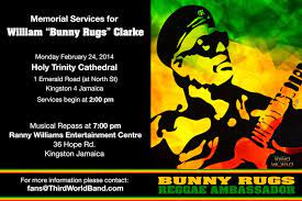memorial services for bunny rugs