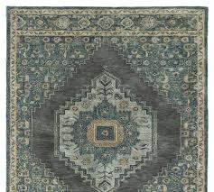 green rug pottery barn