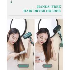 Wall Mounted Hair Dryer Stand Holder