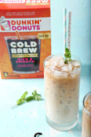 dunkin donuts cold brew with homemade